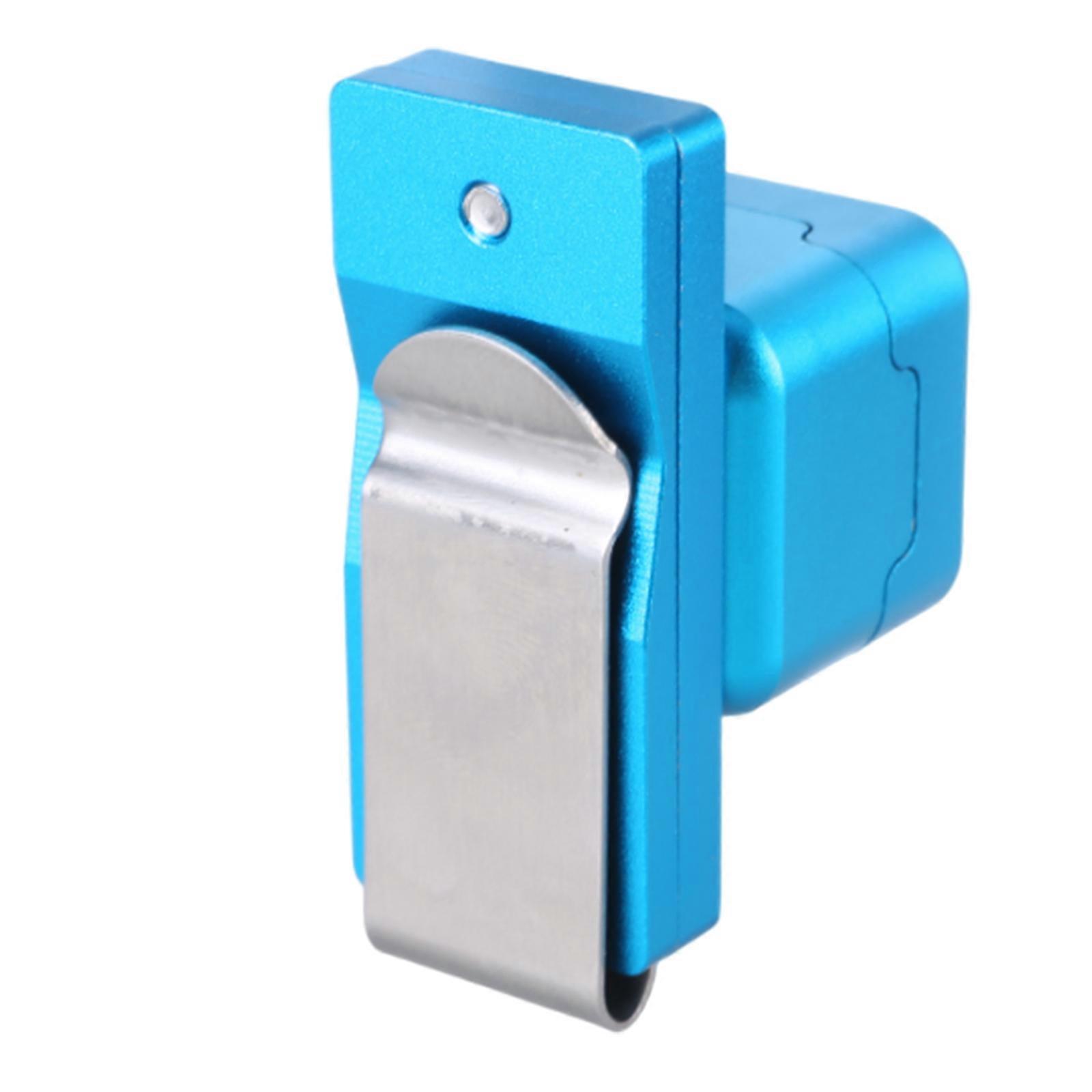 Billard Pool Queue Chalk Holder Kreidehalter Für Billard Pool Kreide Halter Billard Queue Snooker Pool Stick Kreide Halter Blau