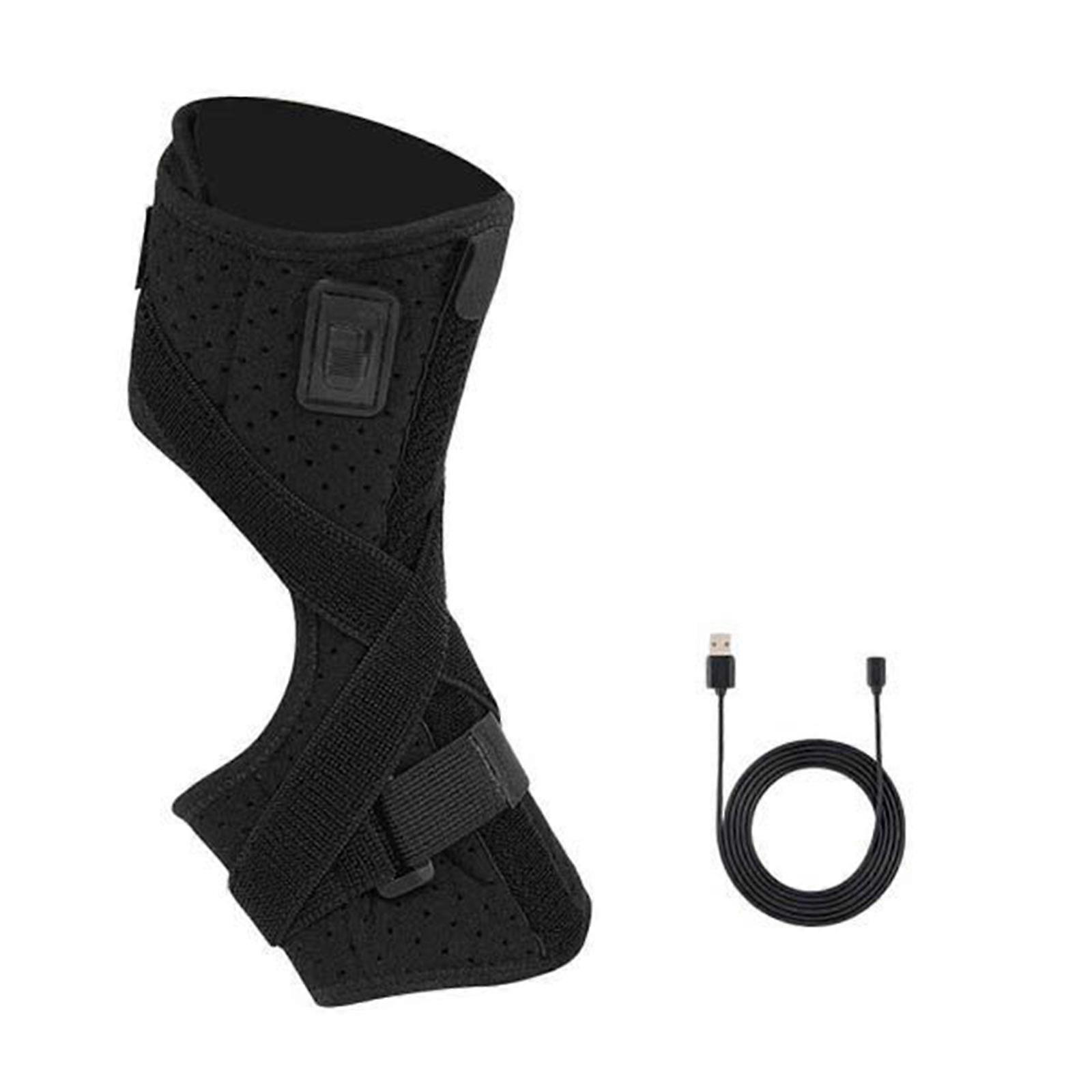 Adjustable Heated Ankle Wrap Ankle Heating Pad Self Heating Compression Strap Foot Pad Wrap Ankle Support Protector