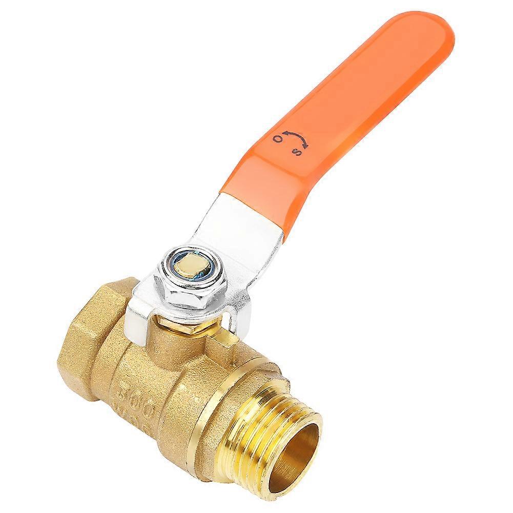 Jadeshay Valve Pipe Ball Valve Male and Female Thread 1/2" B-SP DN-15 XBPLD