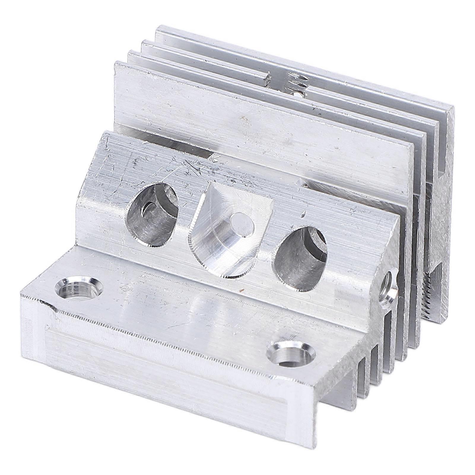 Extruder Heat Sink Aluminum Alloy Cooling Block Replacement for K1 Maximum 3D Printer Integrated Nozzle Hotend