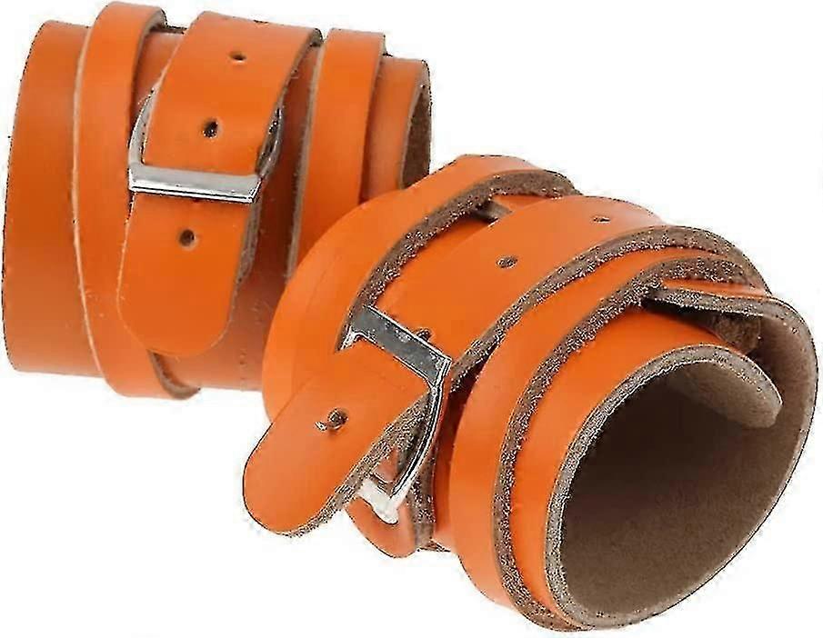 Adjustable Leather Wrist Brace For Strength Training Bodybuilding