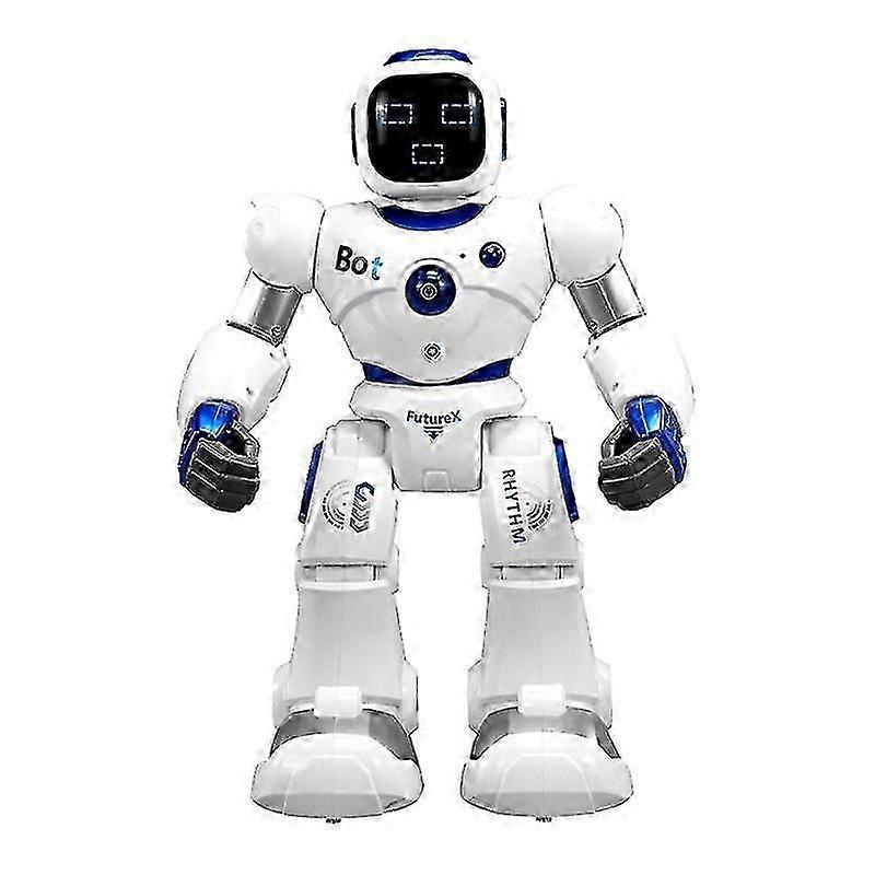 "Children's intelligent robot, large programmable interactive remote control robot with voice control"