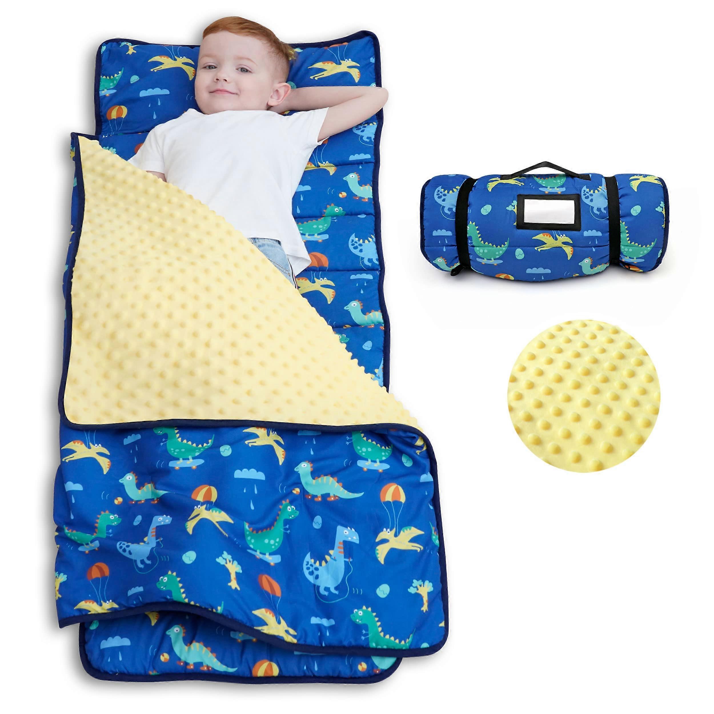 Extra Large Toddler Sleeping Mat for Nursery, Preschool Travel, Camp, Waterproof and Portable 5ft x 2ft Design