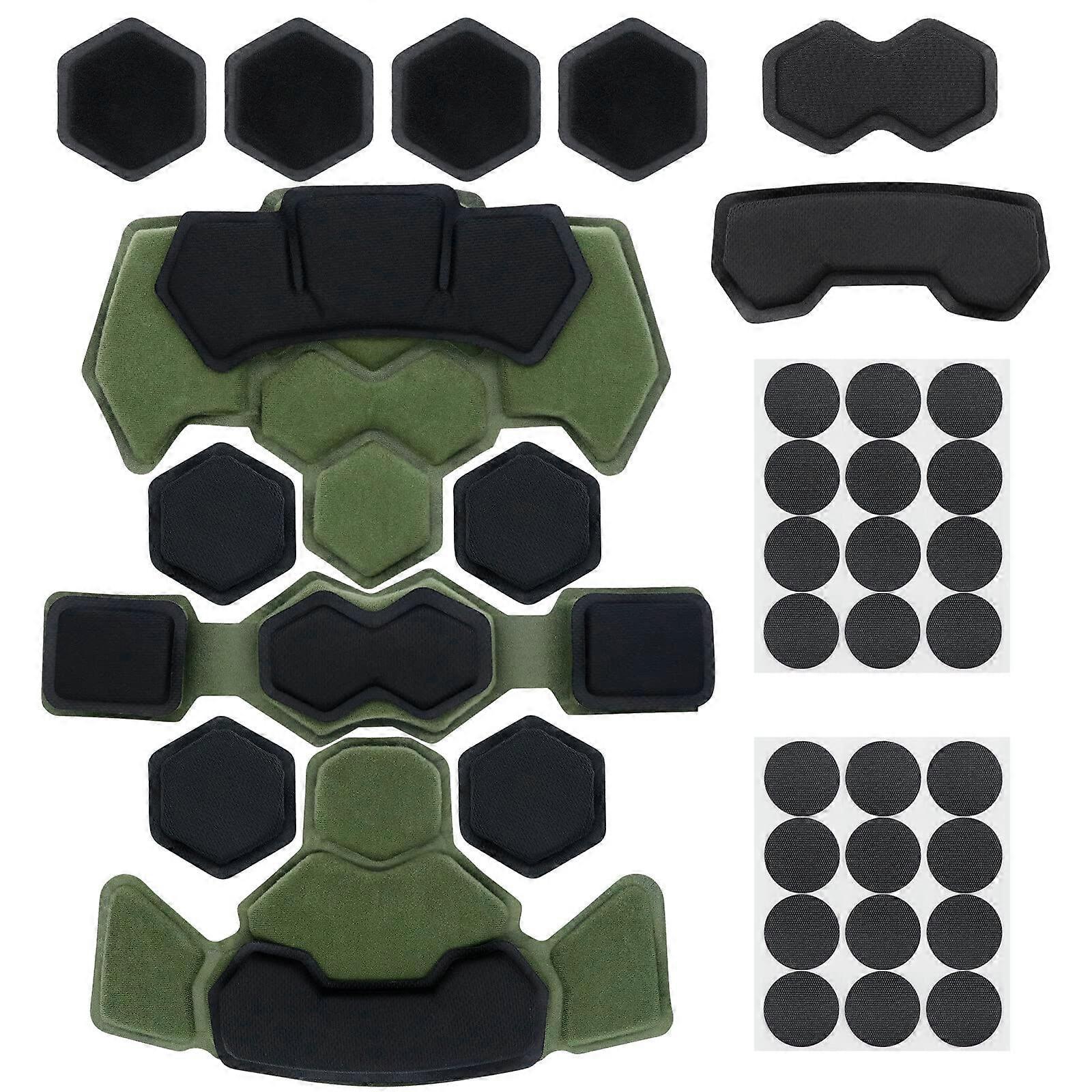 Tactical Protective Helmet Pads Airsoft Helmet Liner System