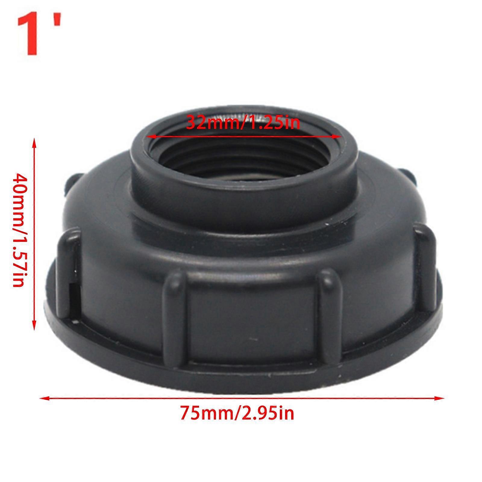 Gıda Sınıfı IBC-Adaptör Su Hortumu Erkek Adaptör Dayanıklı IBC-Tank Adaptörü Vana Değiştirme için IBC-Tank (1/2 ", 3/4", 1")