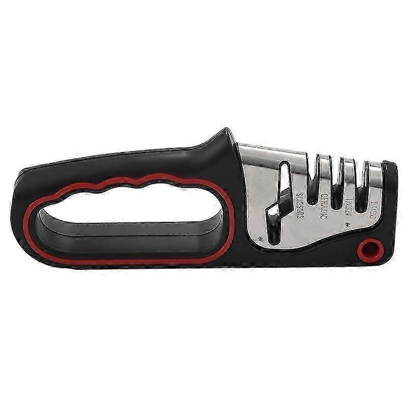Professional Diamond Knife Sharpener with 3 Stage Sharpening Stone
