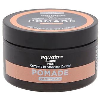 Equate Men Pomade, Medium Hold, 3.8 Oz
