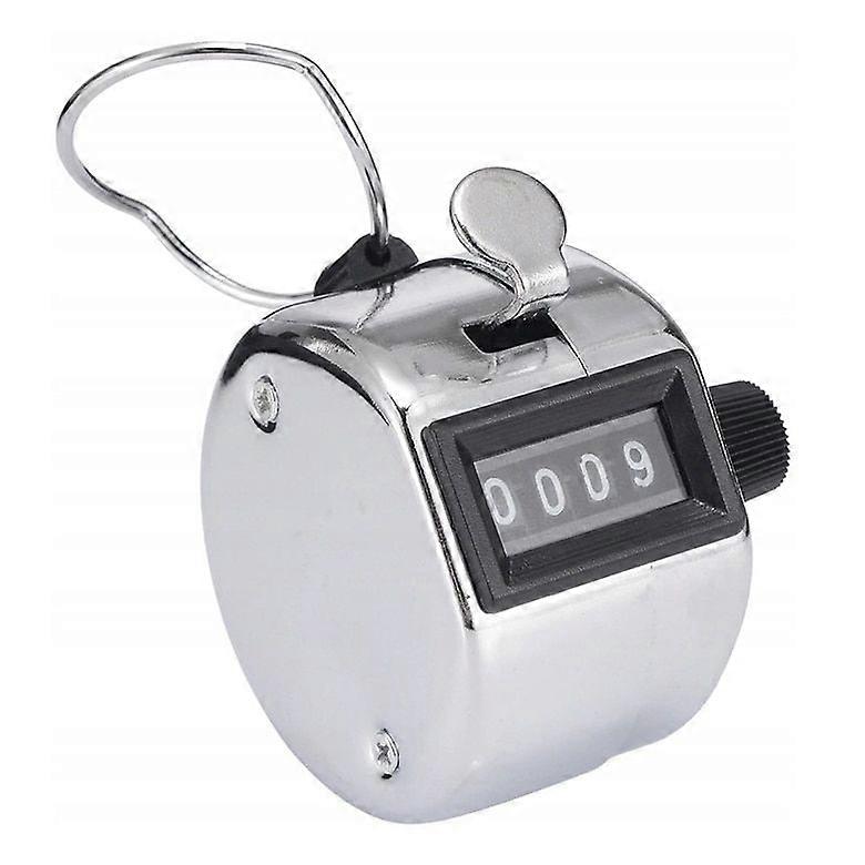 Mechanical Clicker Counter with 4-Digit Display and Reset Key