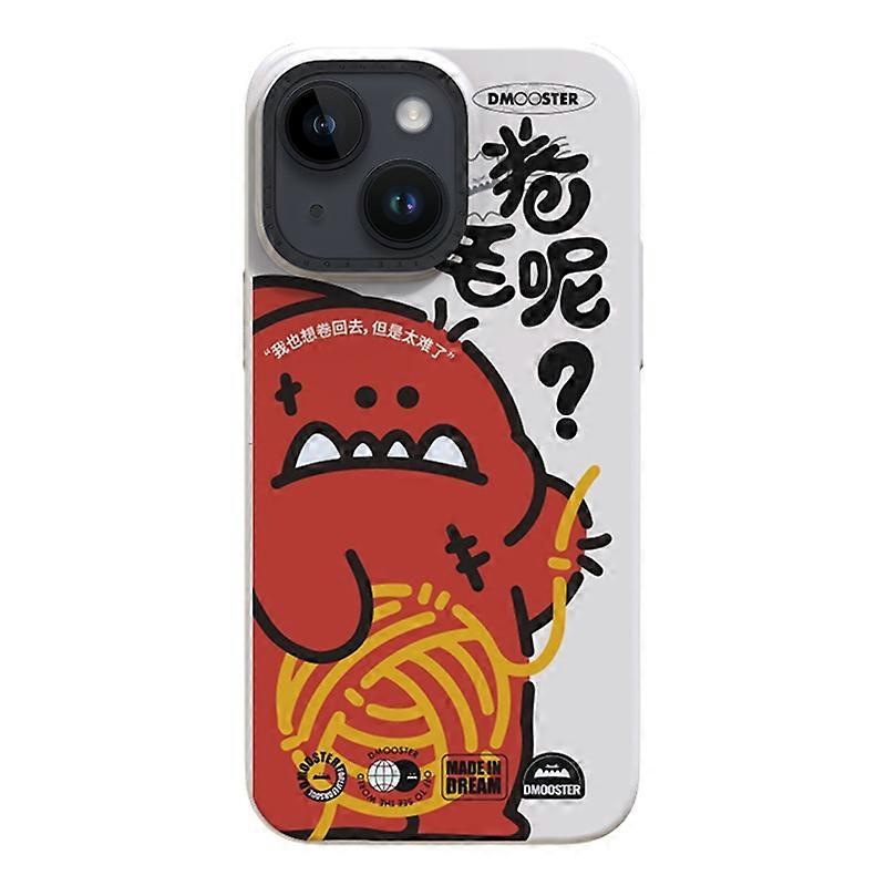 D MOOSTER IMD Double-layer Pattern TPU Phone Case