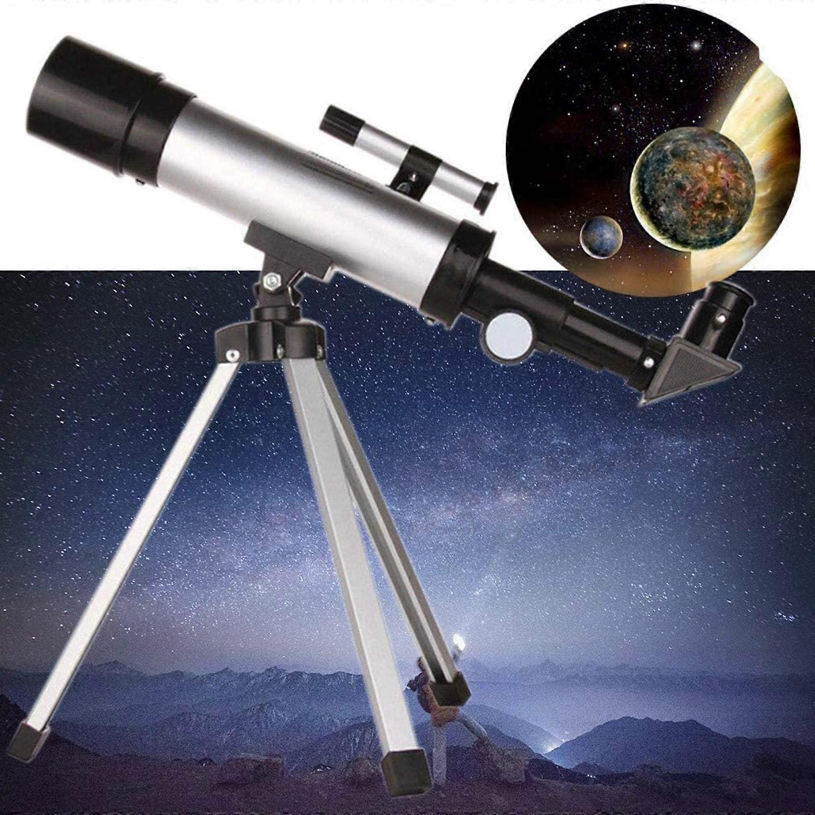 Ultra HD Telescope Astronomic 360x50mm Refractor Monocular with Tripod for Indoor Outdoor Observation