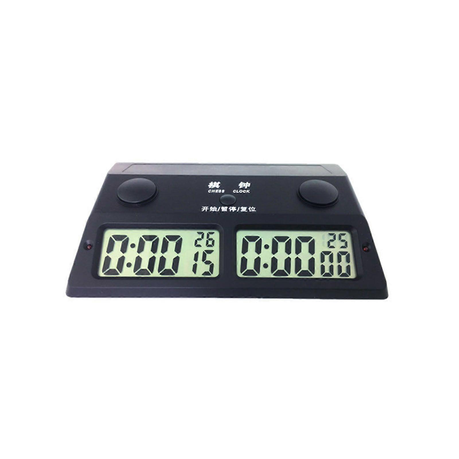 Digital Chess Clock Count Up Down Timer Sports Electronic Chess Clock Competition Board Game Chess Watch Parent-child