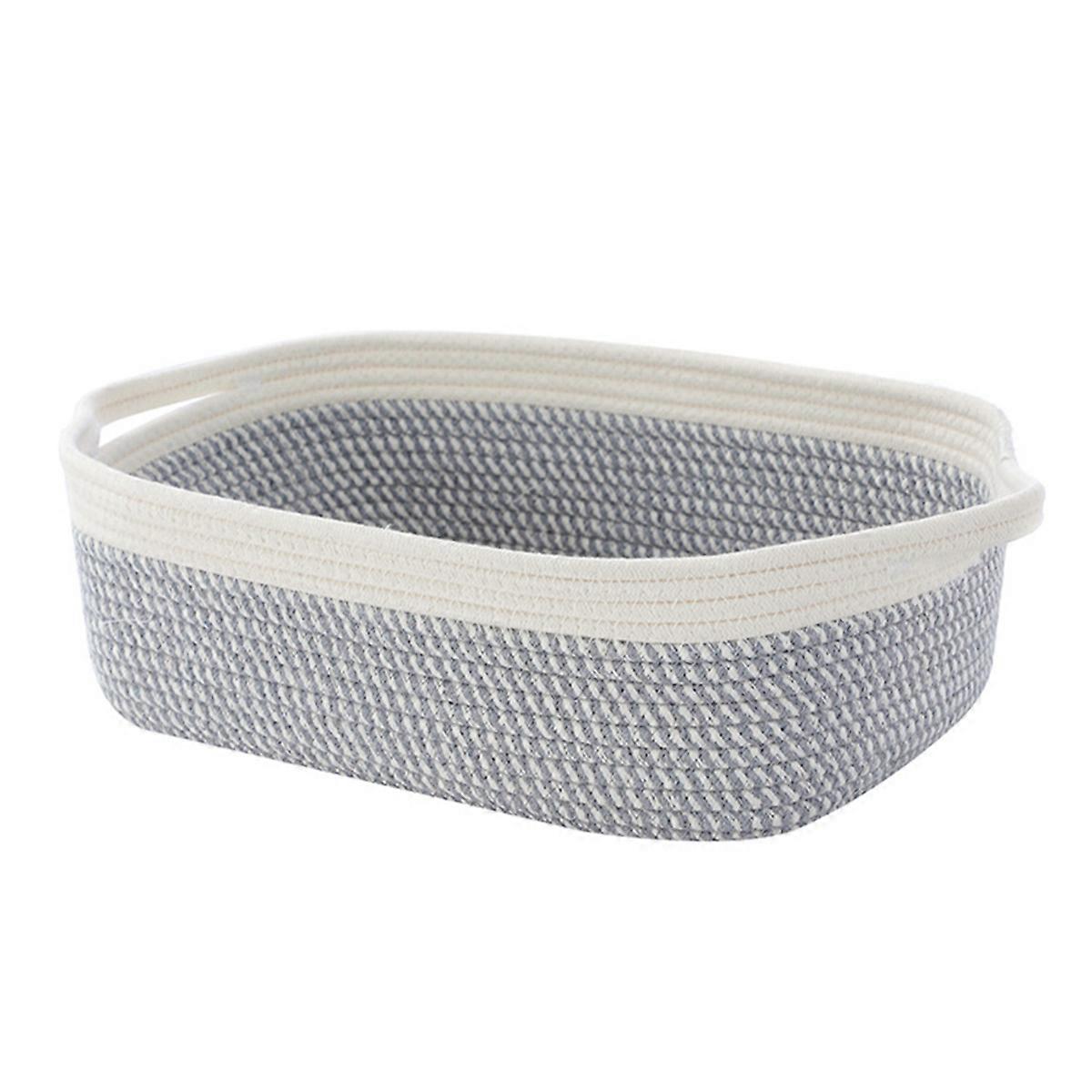 Rectangular Storage Basket Storage Basket Bathroom Storage Basket, C