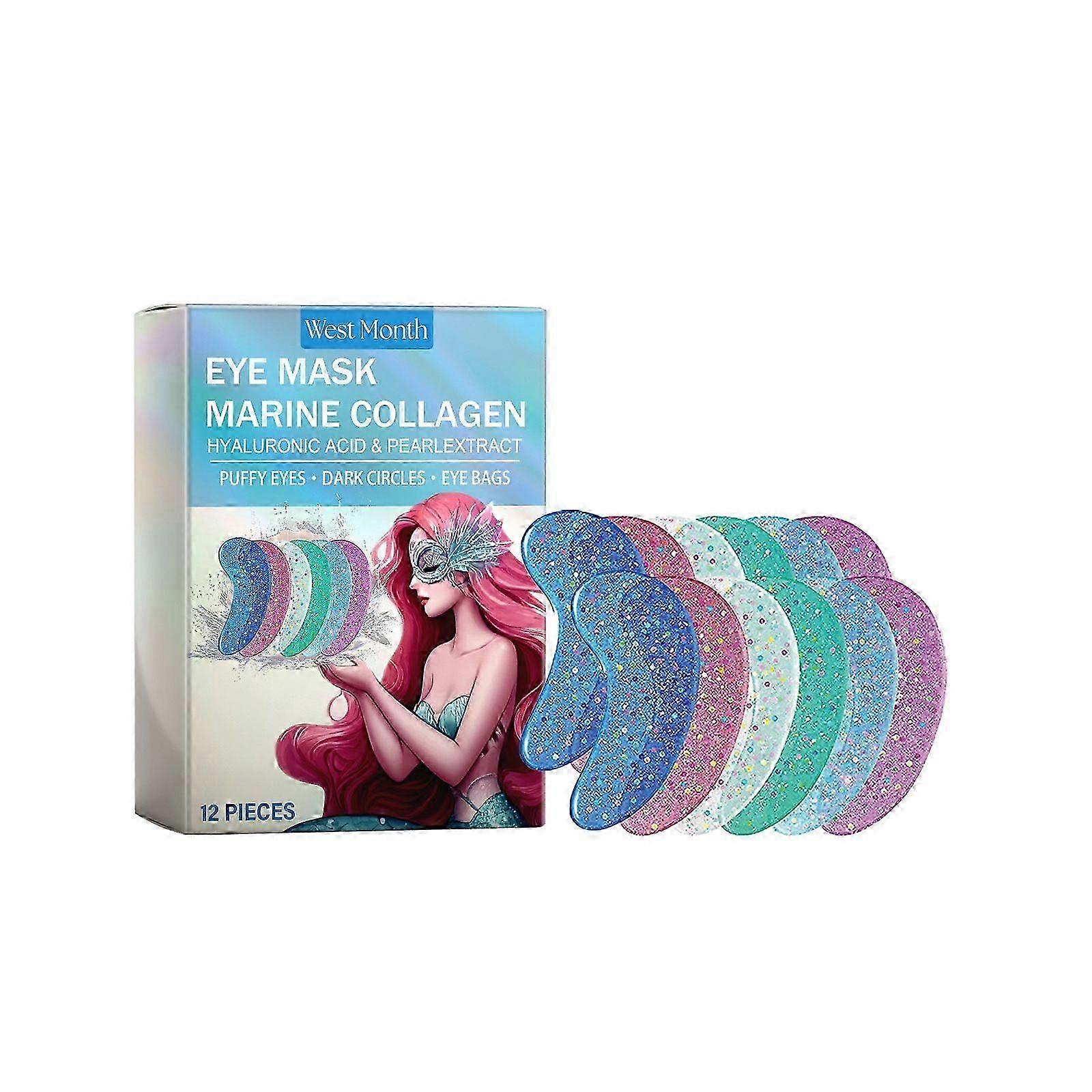 West Month Collagen Eye Stickers Moisturizing Eye Skin Eye Patch
