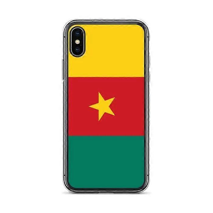 iPhone case - PIXELFORMA - iPhone X - Cameroon Flag - Soft silicone - Lightweight design