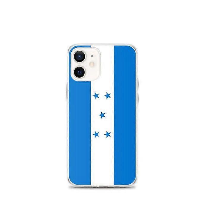 Phone Case - PIXELFORMA - iPhone 12 mini - Honduras Flag - Transparent Plastic - TPU