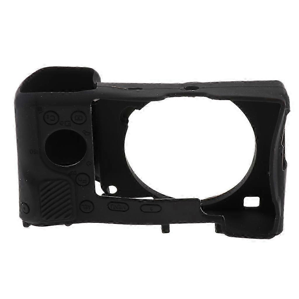 Flexible Silicone Camera Case Protective Anti-scratch cap For A6000-color: Black