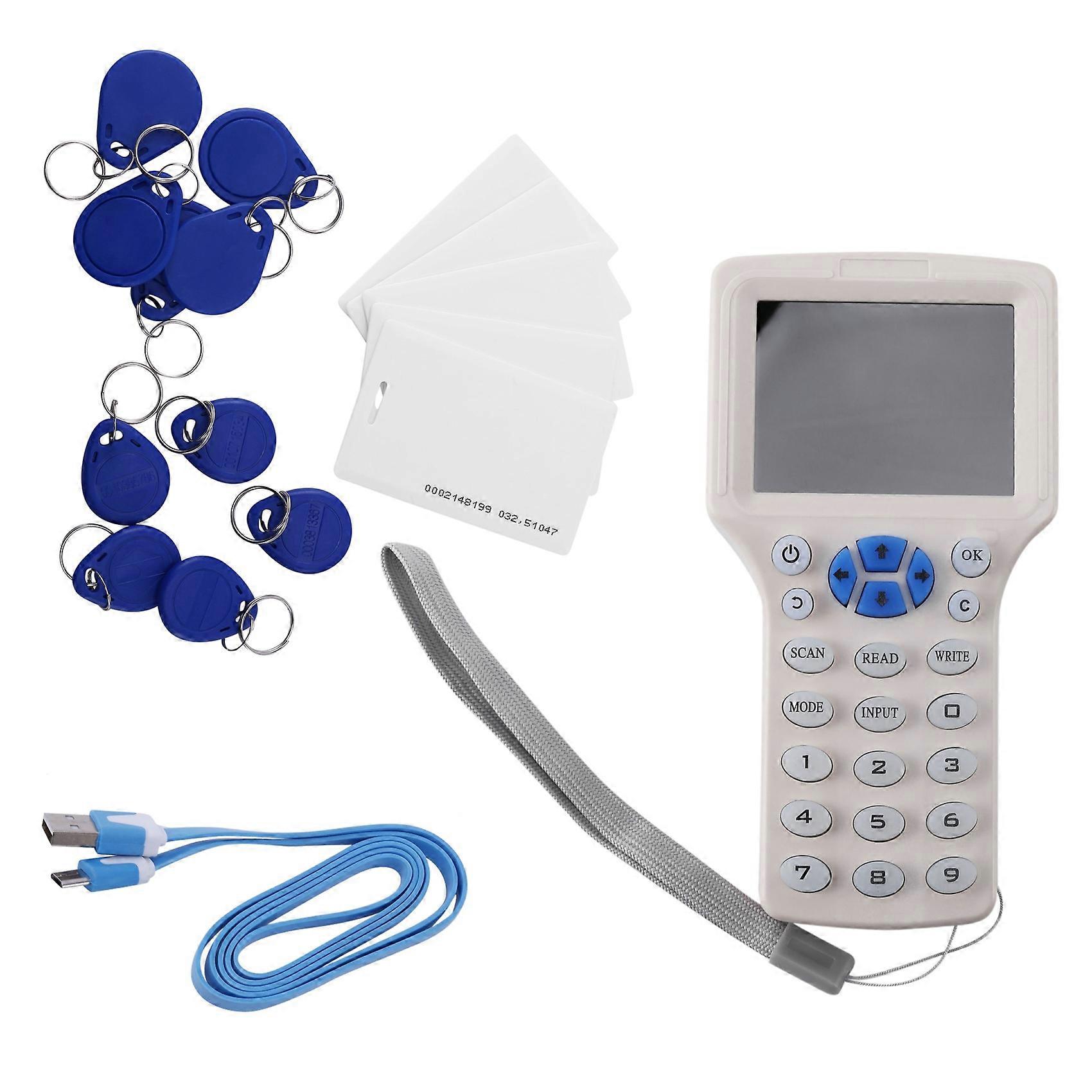 Duplicator 125KHz NFC Reader Writer 13.56MHz Encrypted Programmer