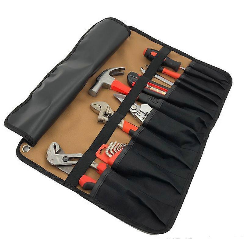 2025 Latest Model Tool Bag/Tool Pouch/Tool Case 10 Pockets Roll Up Tool Roll Pouch
