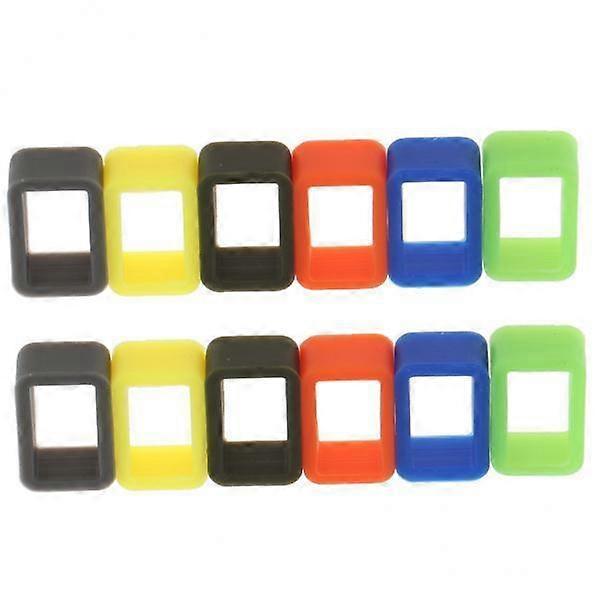 2-8pack 12 Pieces Watch Strap Retaining Loop Hoop Rubber Retainer Holder Keeper