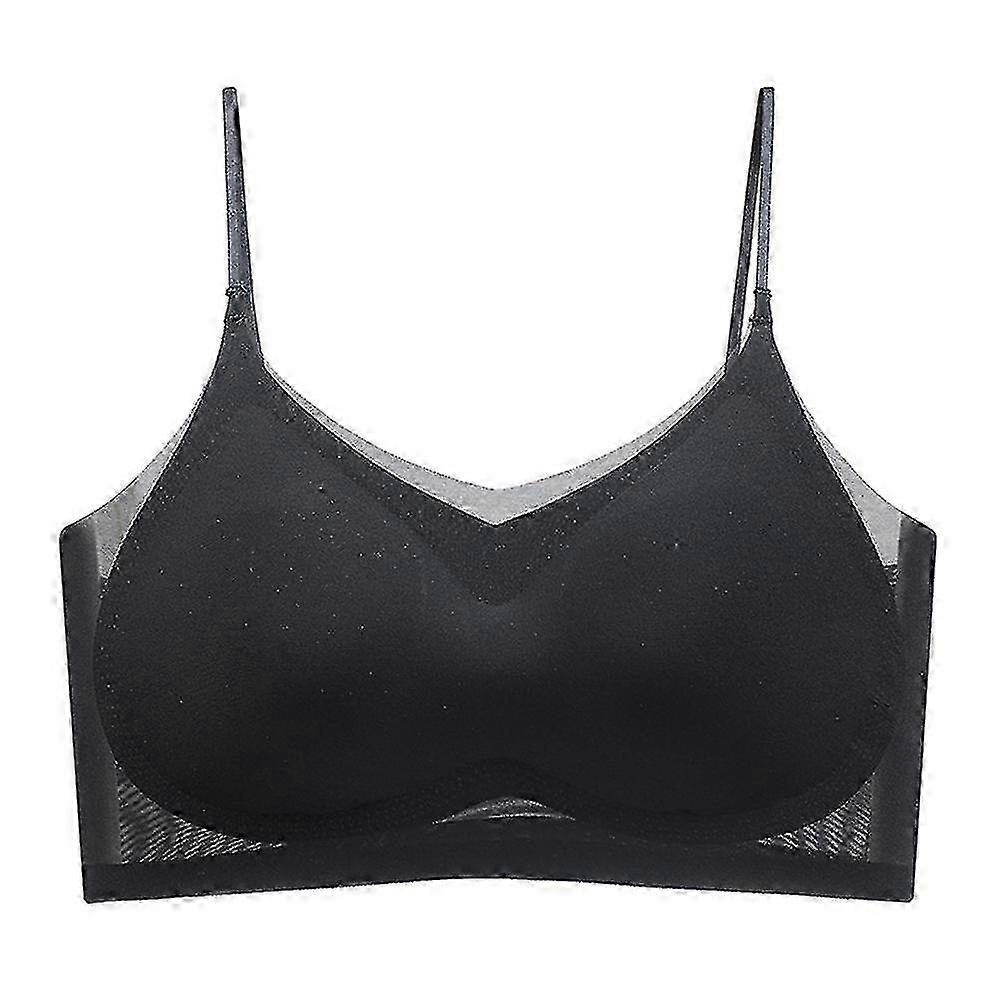 Plus Size Yvan Women's Breathable and Cooling Ice Silk Bra with Lifting Support
