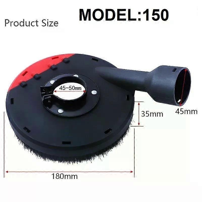 Angle grinder dust collector bag extraction Shroud Cover Surface grinding Concrete Stone Universal Surface Dust Collection tool