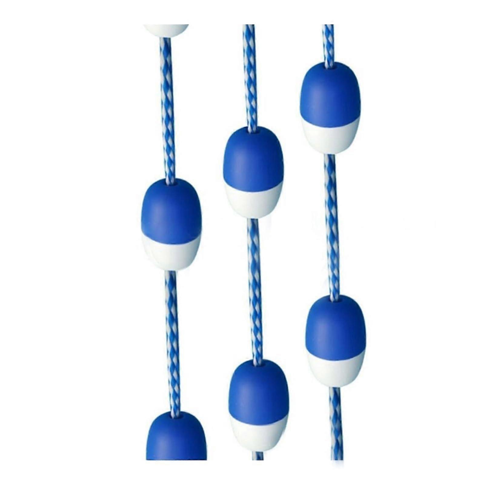 3,3 bis 60 Fuß floating lane line for swimming lanes in the pool, antiwave rope, floating line for underground pools (6m/20ft)