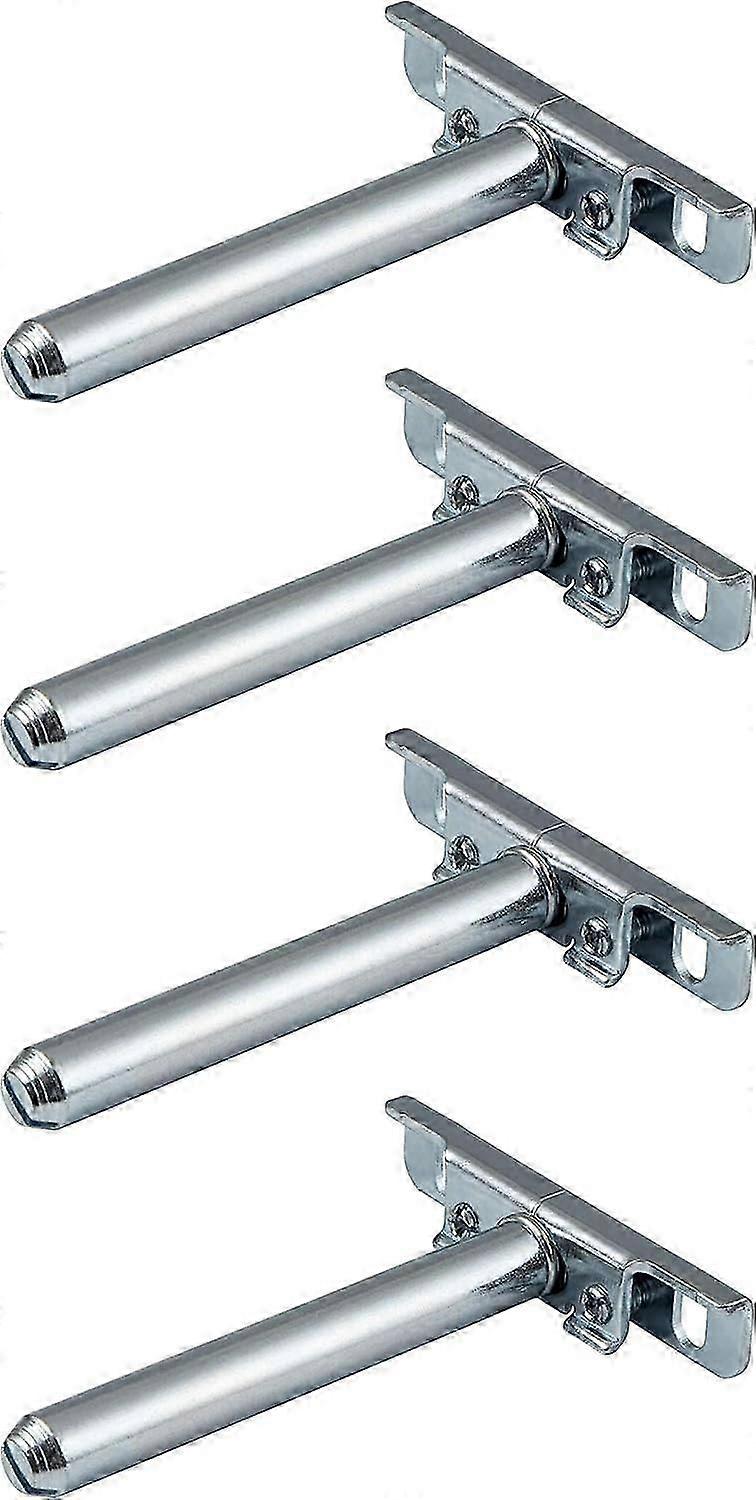 Shelf support concealed shelf support for wall mounting - SUPPORT | Length: 100mm | Zinc-plated metal bracket | Shelf bracket with plate | 4 rooms