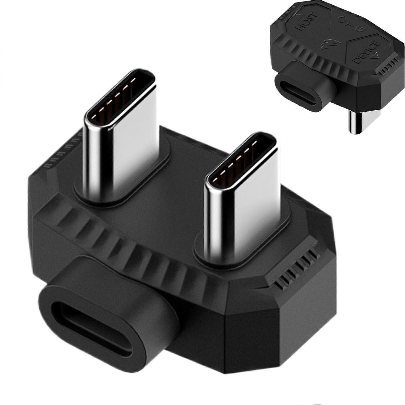 Lavalier mic adapter, TypeC to plug, plugandplay, compact, for smartphones, 3.8x3.8x1.9cm
