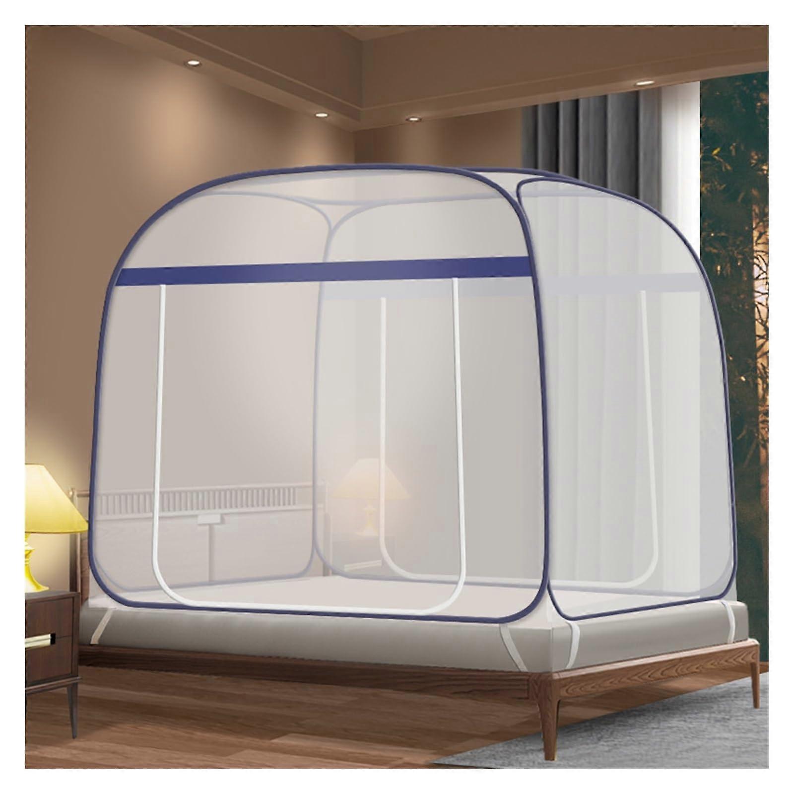 Mobile Insect Protection Mosquito Net Mosquito Net Fly Screen Pop Up Camping J 150 x 200 cm