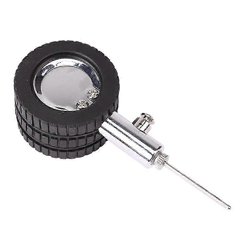 Barometer Tool Air Pressure Gauge for Basketball Football Volleyball - With Leather Case