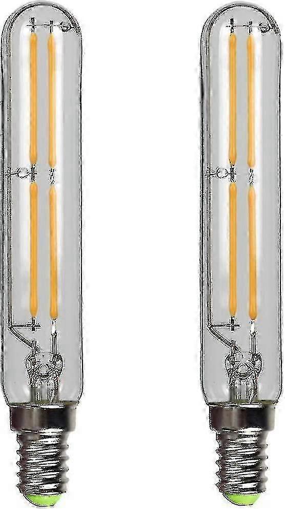 2パック4W T20 LEDフィラメント電球E14エジソンベースウォームホワイト2700K