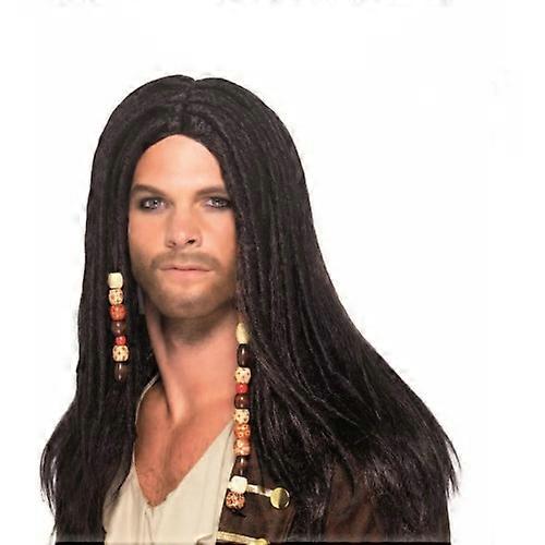 Smiffys Mens Pirate Wig