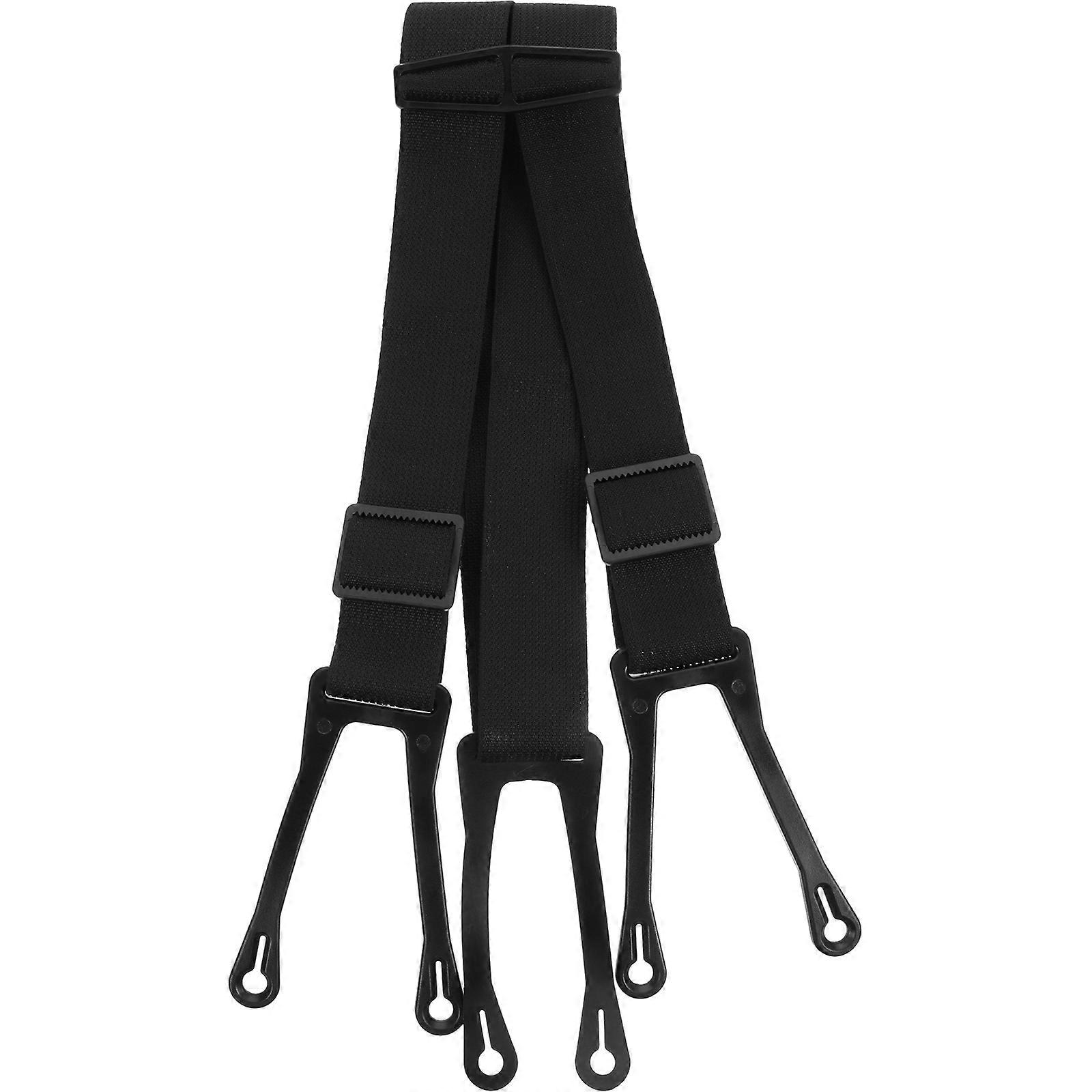 Multi- Suspenders Offering Secure Fit over Pants