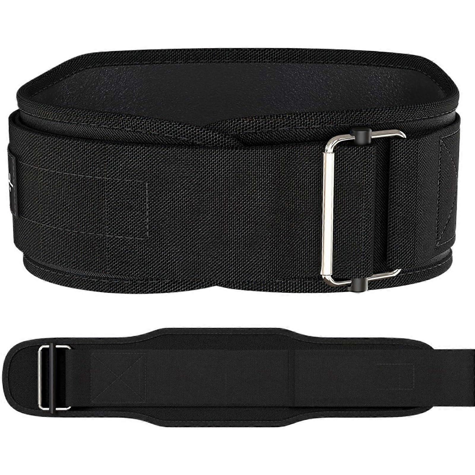 1 Piece Fitness Weight Lifting Belt for Men and Women, Support Belt for Weightlifting, Black M