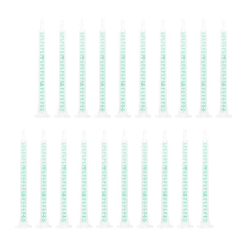 Epoxy Mixing Applicator Glue Mixing Tube Glue Application Tools 11.5X0.76X0.53cm Laminar Flow Spiral Rod 30Pcs
