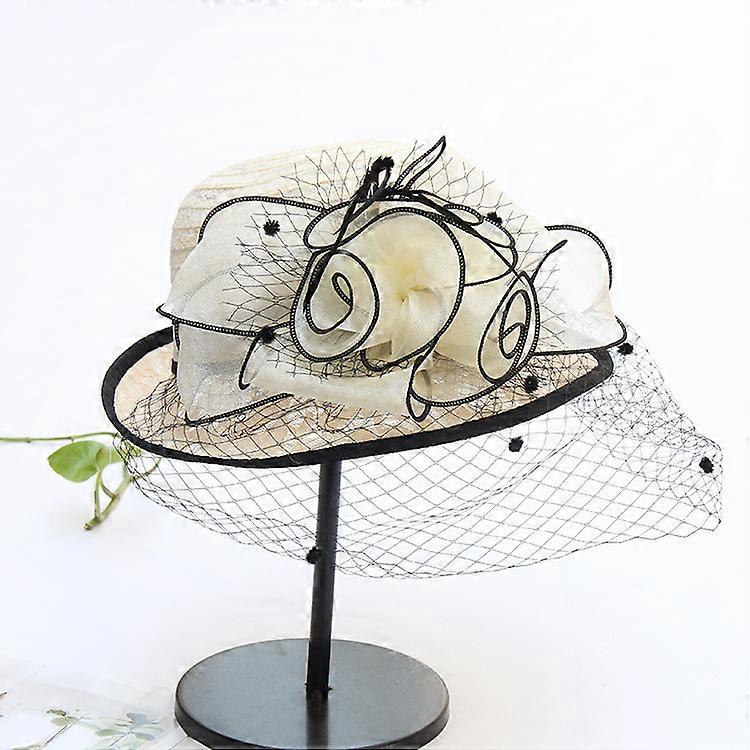 Summer, floral mesh sun hat, beach sun hat, women's hat257