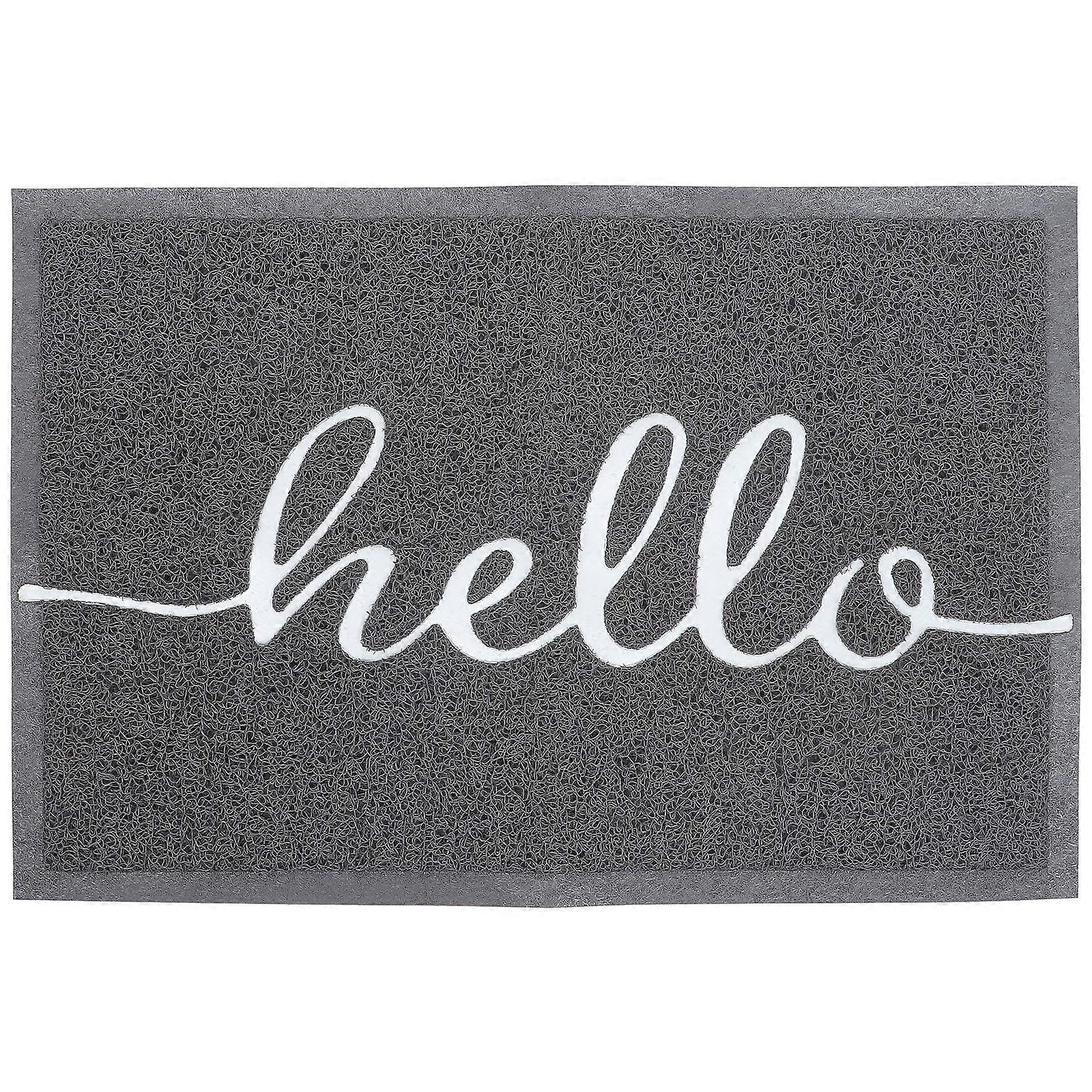 AntiSkid Doormat Rectangular Minimalist Design For Entryway Front Door NonSlip Durability 595x39cm 1Set