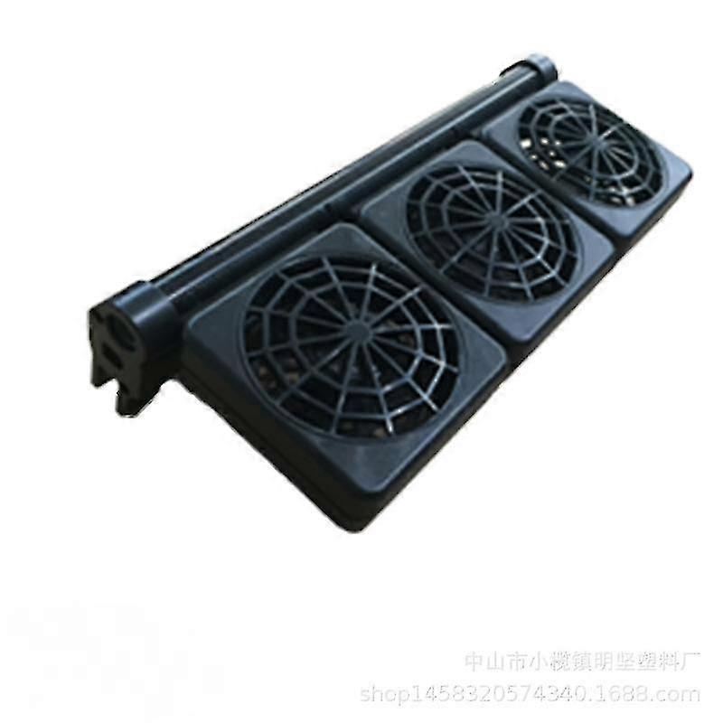 Aquarium Cooling Fan System for Freshwater and Saltwater Tanks with 3 Heads and EU Plug - Suitable for a Brand