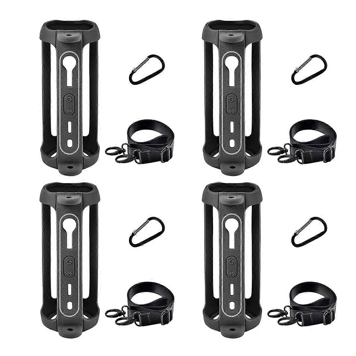 For Flip 6 Case Cover Audio Storage Bag with Shoulder Strap