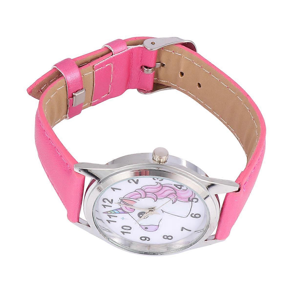 Unicorn Pattern Band Watch for Birthdays, Christmas, and Daily Wear – Durable and Comfortable Wrist Decoration, Rosy Design