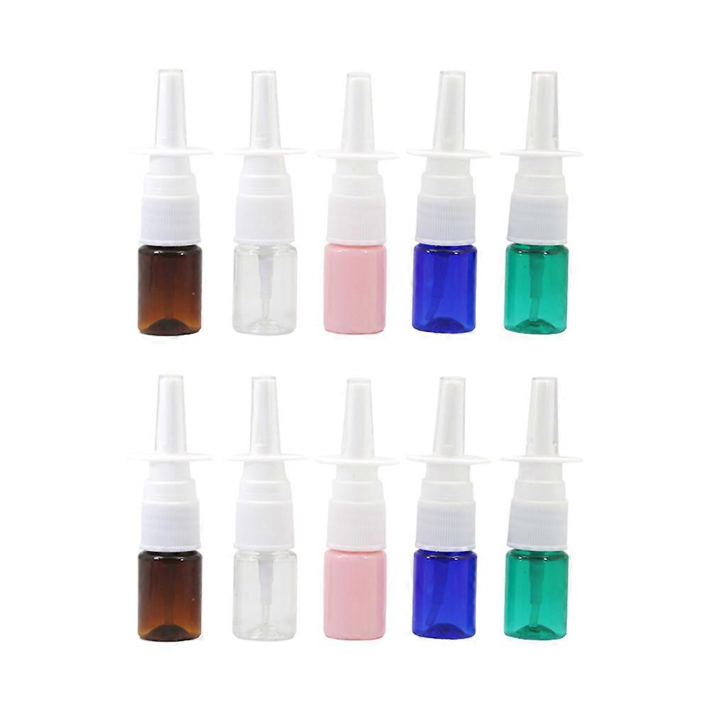 Oil Spray Bottle Sprayer Bottles Empty Bottle Home Use 5ml Assorted Color Portable 10Pcs