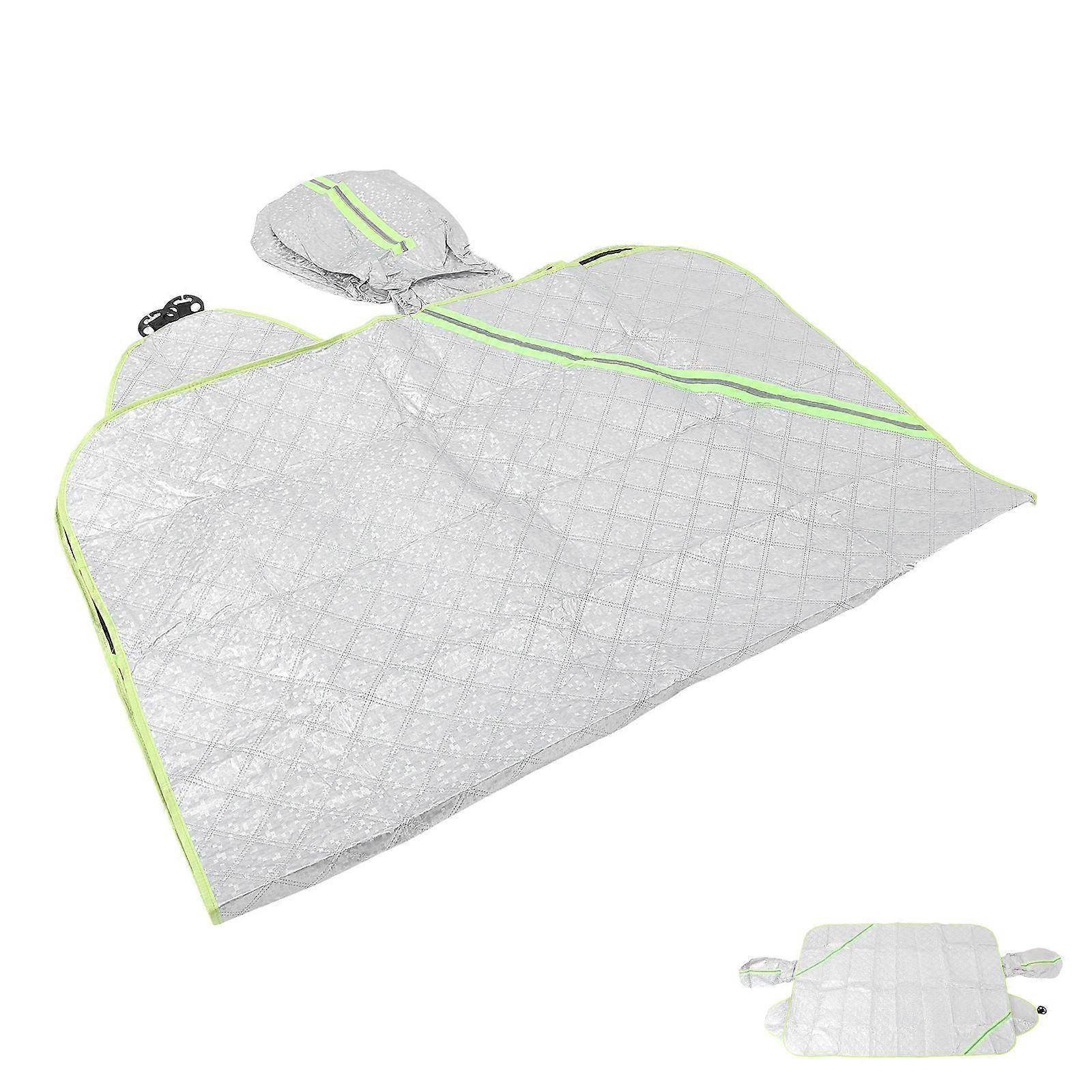 Car Windscreen Sun Shade Rectangular Magnetic Thickened Sun Shield 1Set