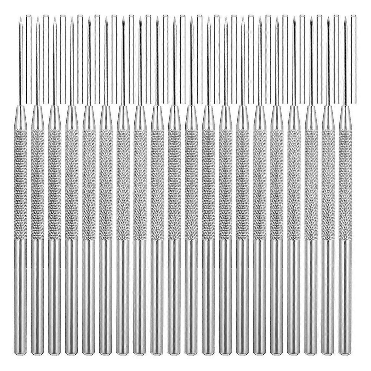 20 Pcs Ceramic Needle Clay Carving Tools Polymer Modeling Pottery Sculpture Needle Supplies for Carving Texture Art