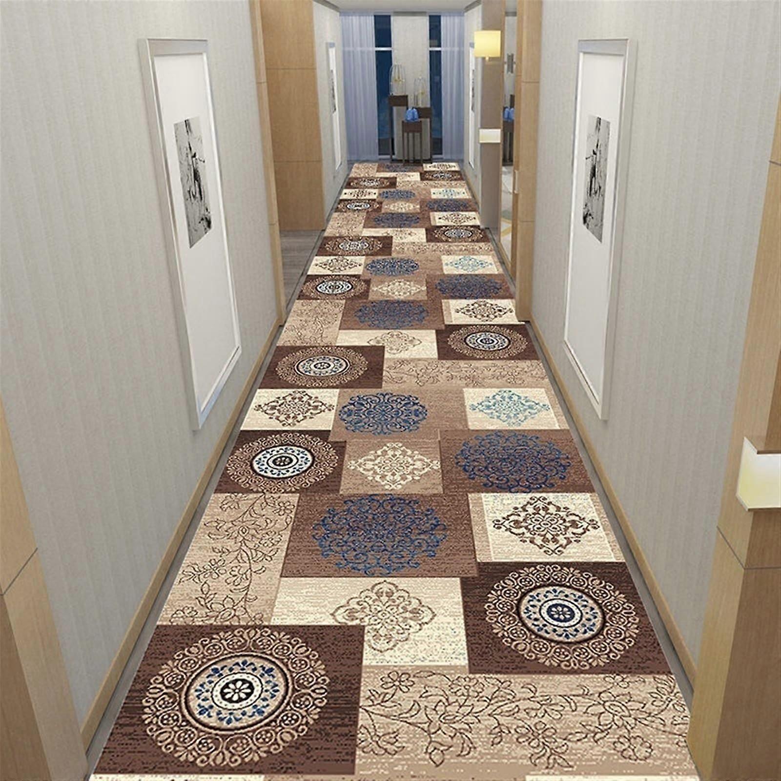 AntiSlip Floor Mat, Hallway Runner Carpet, NonSlip, Washable (A, 60*230CM)