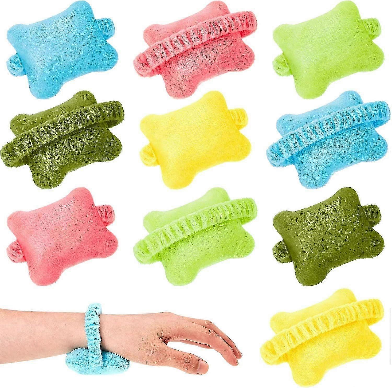 Portable Mouse Wrist Rest Colored Keyboard Wrist Rest, 10 pcs  hk