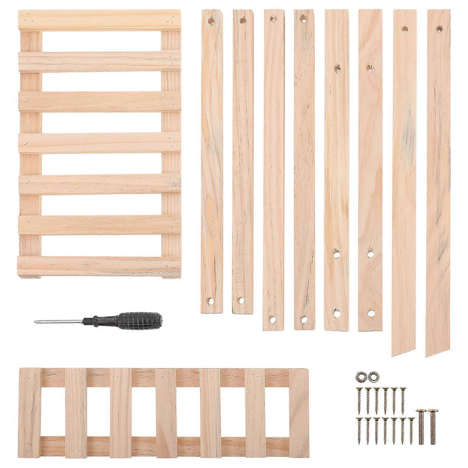 1Pc Wooden Plant Stand for Garden Planter Shelf and Flower Pot with Multi Layer Storage