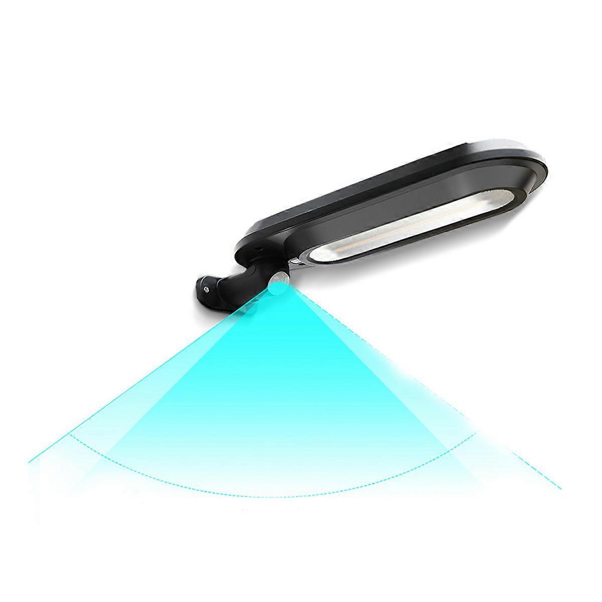 Solar Powered Outdoor Wall Light with Motion Sensor LED Security Lamp Warm Light for Garden Driveway Garage Built in Battery Easy Installation