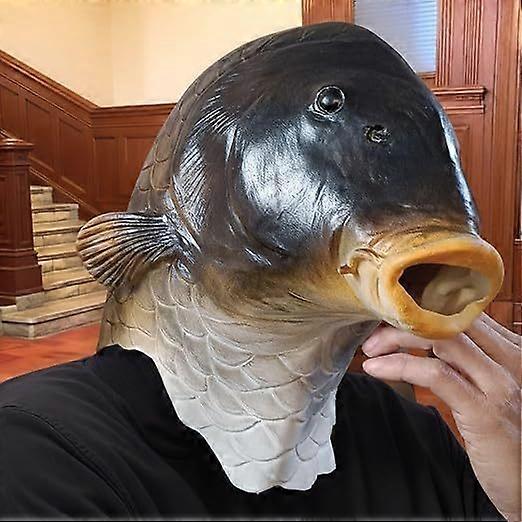 Funny Animal Herring Head Mask