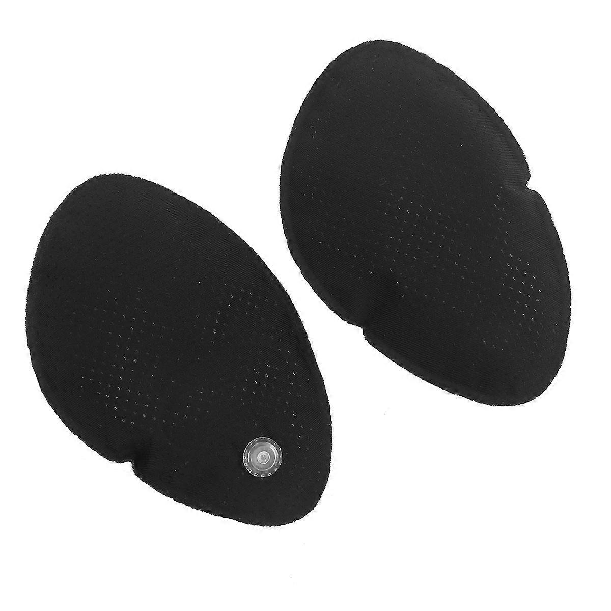 Smooth Comfortable Reusable Small Fish Inflatable Padded Chest Pad (Black)