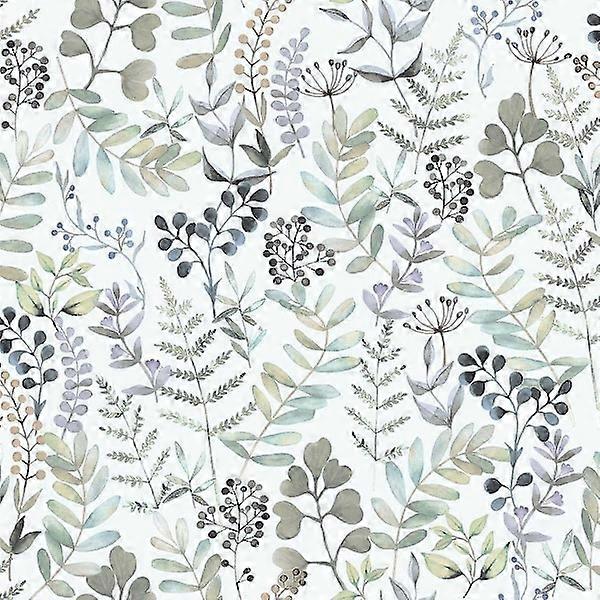 YöL Botanique Green Wallpaper - EXCLUSIVE.